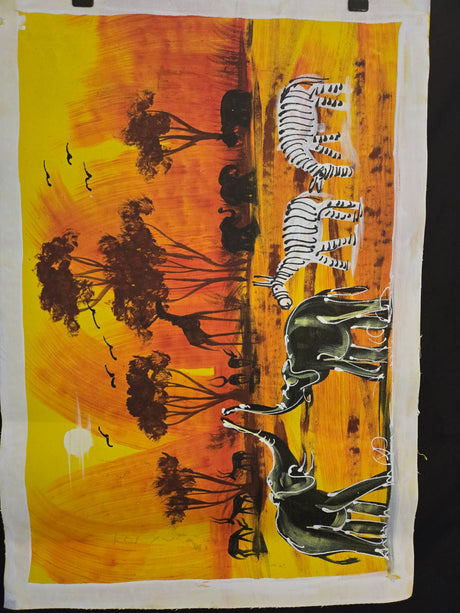 African Animals Painting