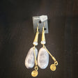 Kenyan Bone & Brass Earrings - Adelani Treasures