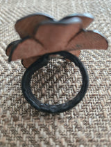 Adjustable Leather Ring