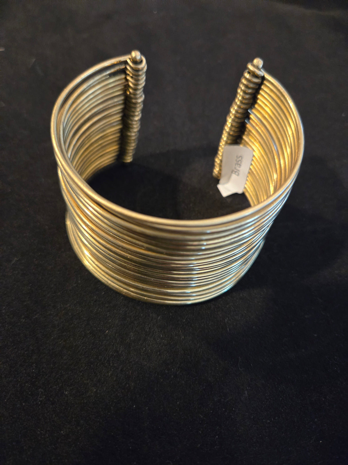 Multi strand Brass Cuff