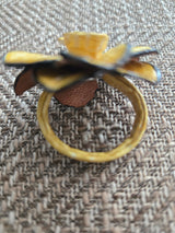 Adjustable Leather Ring