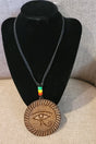 Third Eye Wood Necklace - Adelani Treasures